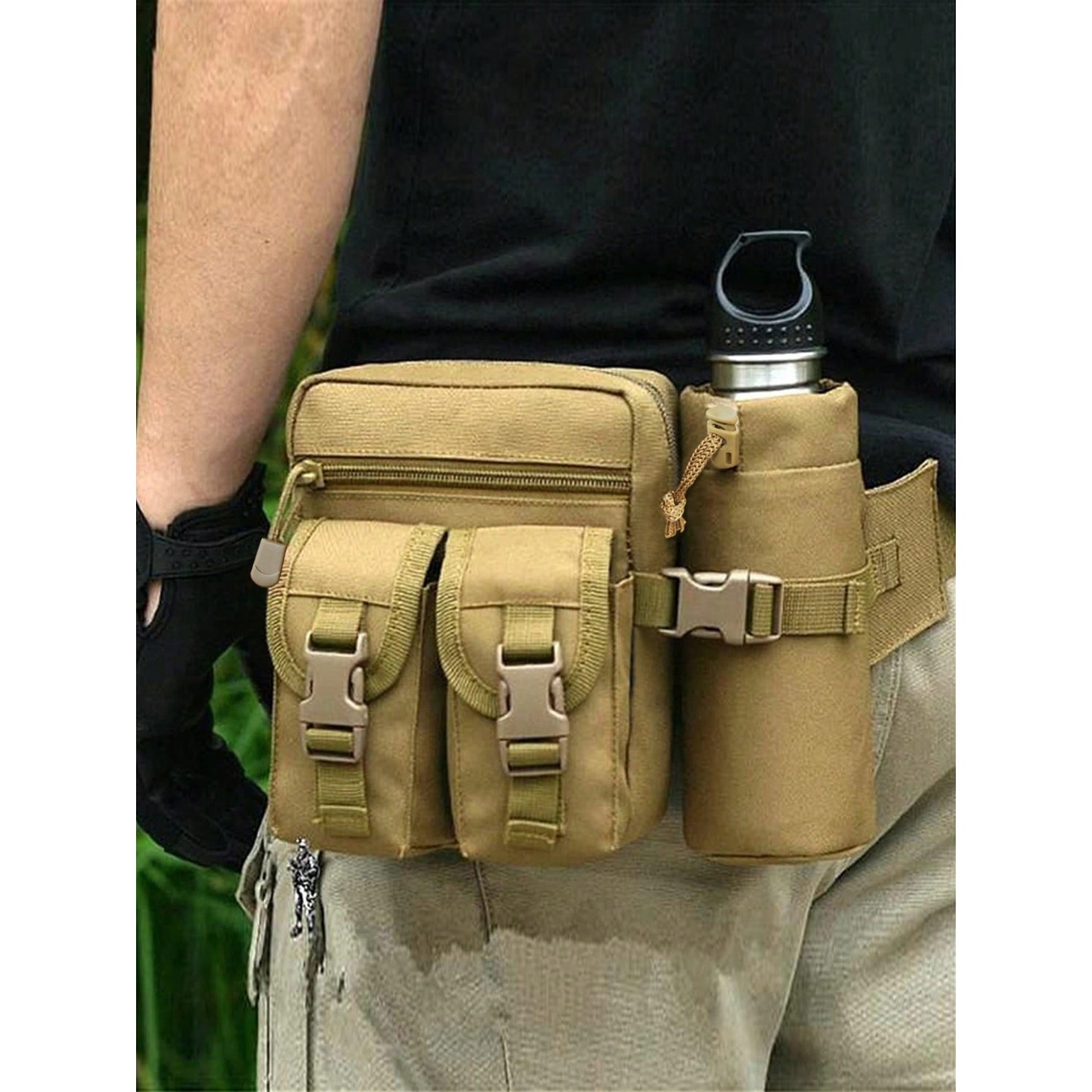 Hiking Backpack Waterproof - 디자이너 남성용 허리 가방, 방수 나일론
