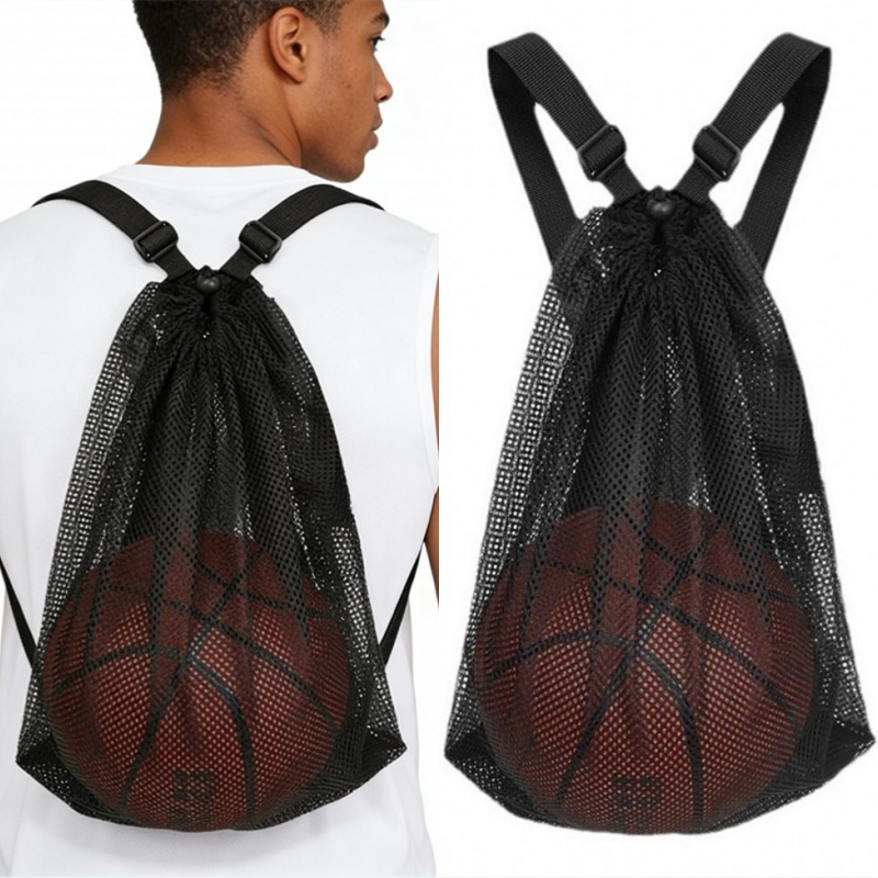 휴대용 스트링 메쉬 백팩 가방 축구 농구 수납 가방 하 - Drawstring Gym Bag 리뷰 및 가격