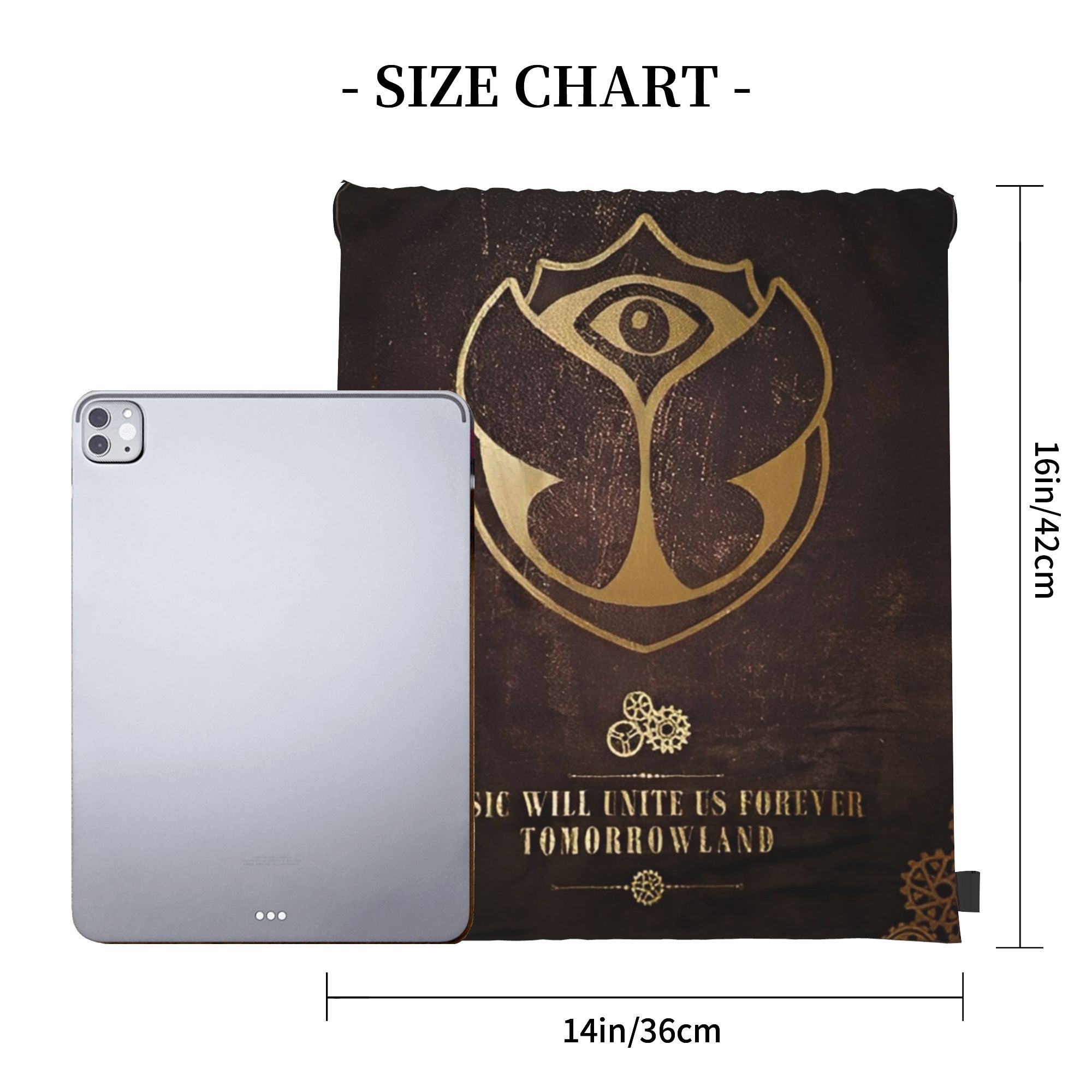 Tomorrowlands 드로스트링 백 스포츠 백팩 체 - Drawstring Gym Bag 리뷰 및 가격