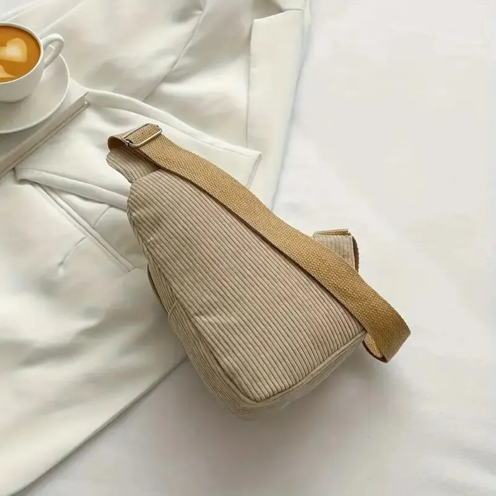 빈티지 코듀로이 크로스 바디 백 레트로 가슴 슬링 백  - Sling Backpack Shoulder 리뷰 및 가격