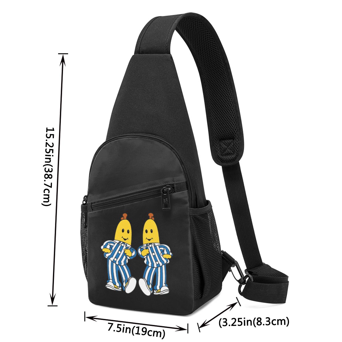 바나나 인 파자마 베스트 프렌드 체스트 백 남성 슬링  - Sling Backpack Shoulder 리뷰 및 가격