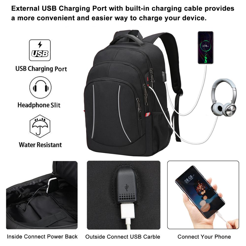 도난 방지 야외 사무용 다기능 여행 노트북 백팩 남성용 - Travel Backpack Anti Theft 리뷰 및 가격
